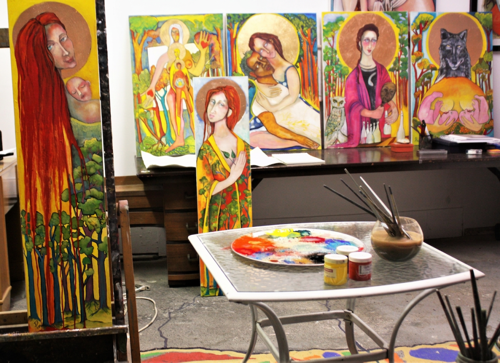 6 vue d'ensemble dans l'atelier